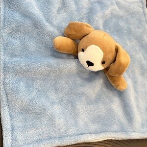 Carter's Blue and Brown Dog Blanket